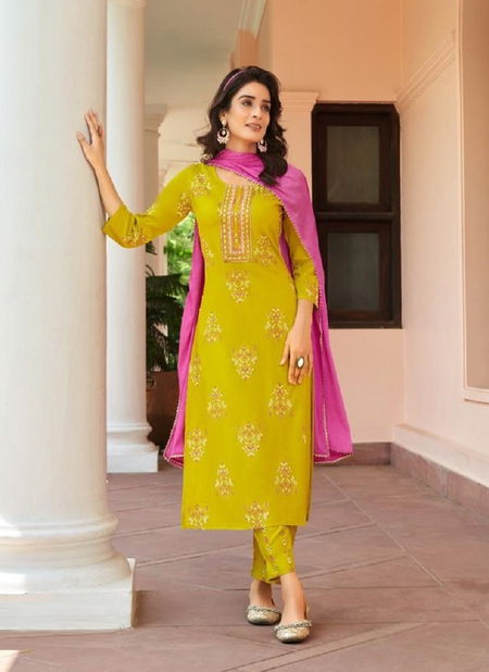 Harvi 1 By Passion Tree Straight Readymade Suits Catalog
 Catalog